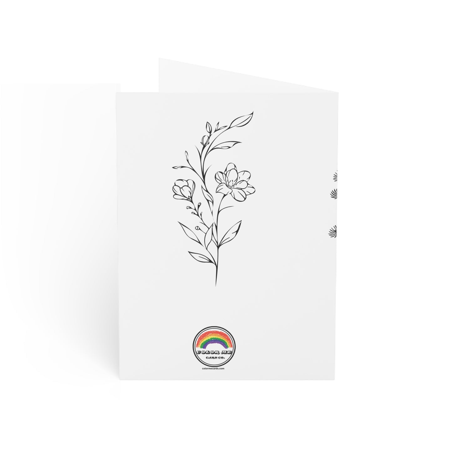 Color Me "thank you teacher" Card